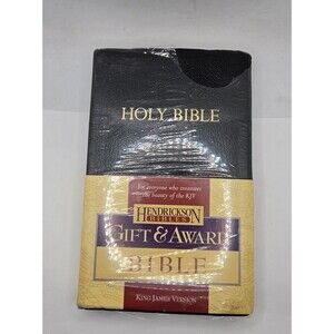 KJV Gift & Award Bible (Imitation Leather, Black, Red Letter) Imitation Leat...